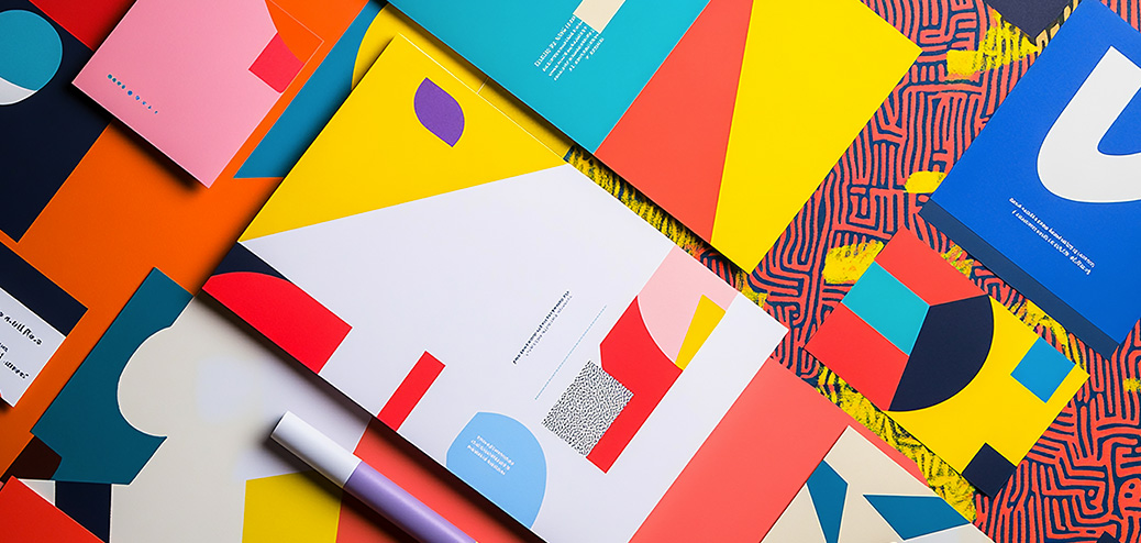 Exemple identité visuelle complète BTG Communication - Logo professionnel Morbihan avec charte graphique