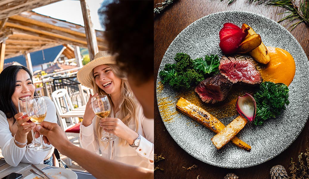 Restaurant Golfe du Morbihan saisonnalité - Identité visuelle adaptable été hiver BTG Communication Vannes